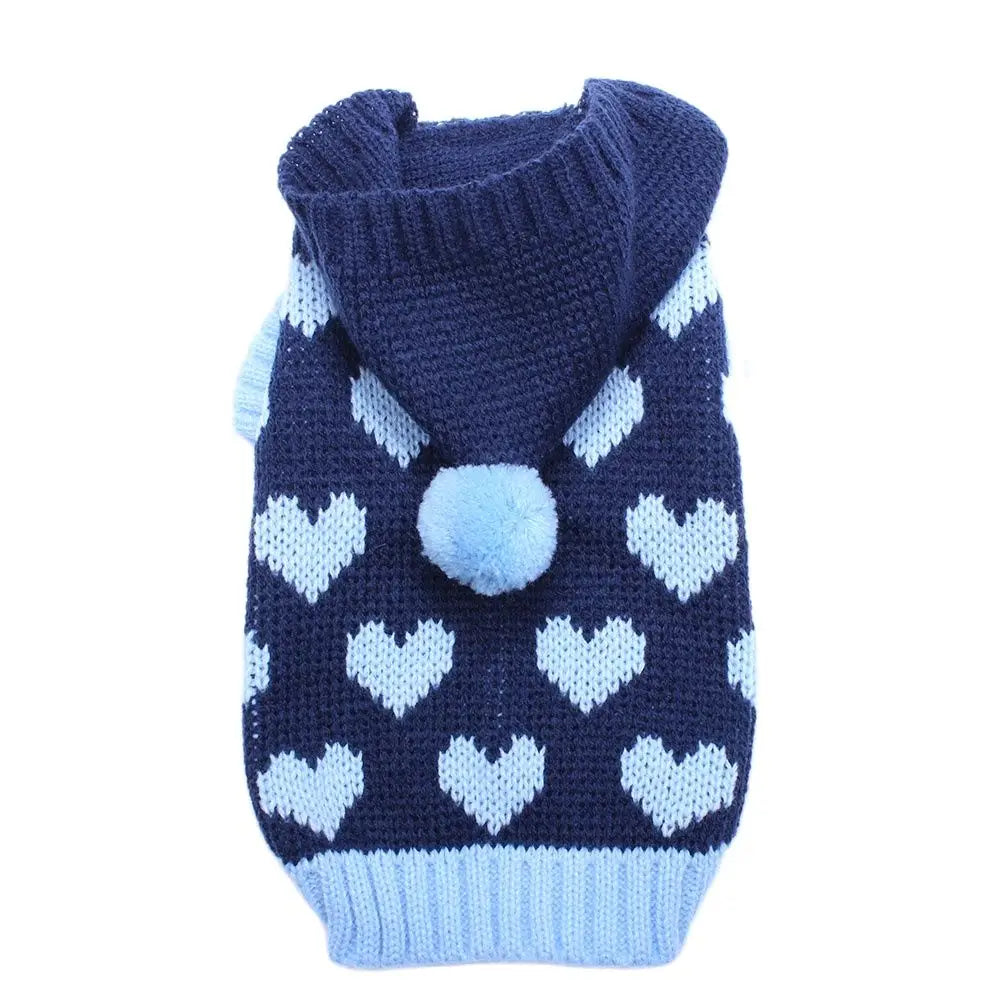 Jersey con patrones de corazones
